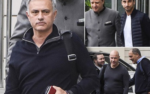 Jose Mourinho ra mắt Ban huấn luyện mới ở Man United